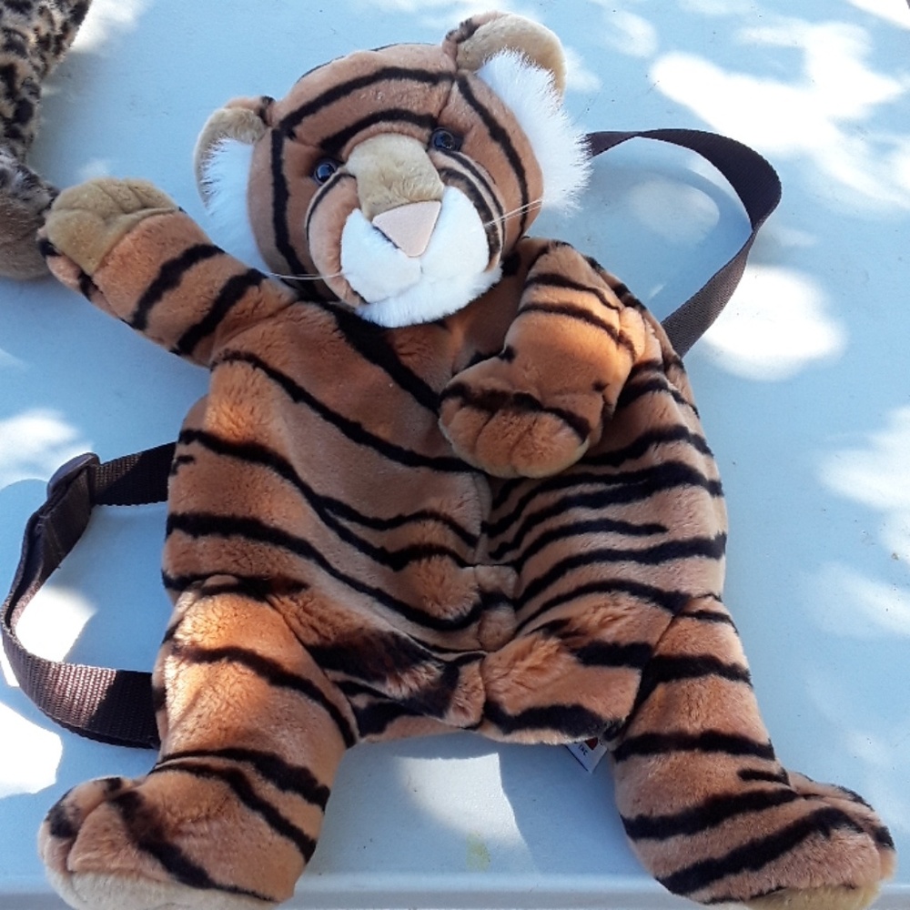 Plush backpack